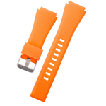 Lade das Bild in den Galerie-Viewer, Orange &amp; Rot Silicone Uhrenband für die unzerstörbare Smartwatch

