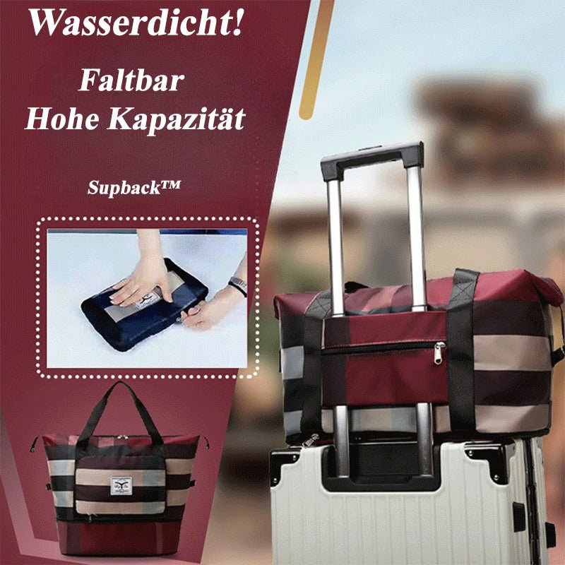 Supback™- Die faltbare und wasserdichte Reisetasche!